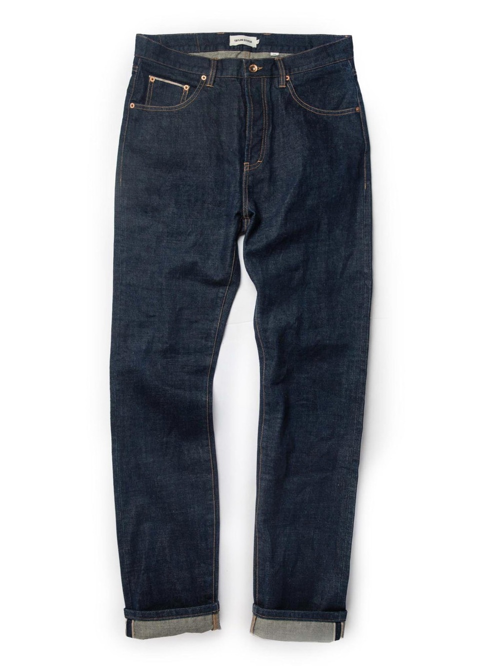 Taylor Stitch - The Slim Jean
in Rinsed Organic Selvage